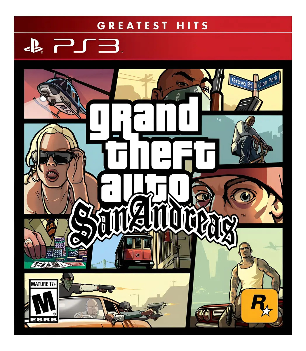 Gta San Andreas Ps3 Juego Playstation 3