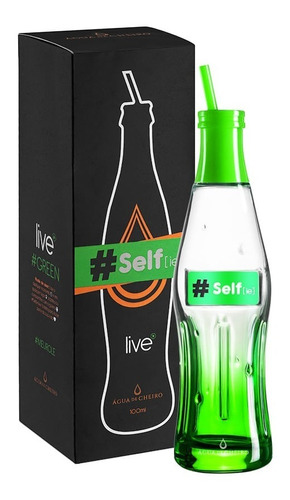 Deo Colônia Água De Cheiro Selfie Live Green 100ml