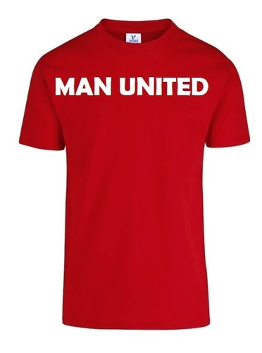 Playera Man United Comoda Casual Futbol Liga Inglesa Oferta!