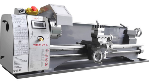 Mini Torno De Corte Metal Precision Para Barras 8x29.5 PuLG