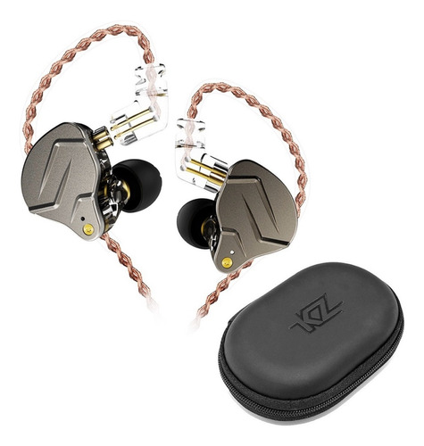 Auriculares In Ear Kz Zsn Pro 2 Vias Monitor + Estuche Kz - Representante Oficial Kz