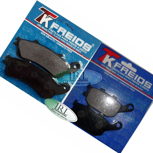 Kit Pastilha De Freio Kawasaki En 650 Vulcan S Anos 15-19 Tk