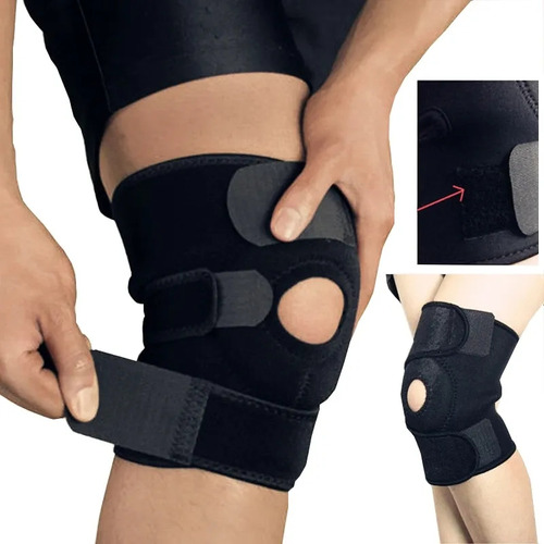 Rodillera De Soporte Rótula Protector De Rodilla Ajustable 