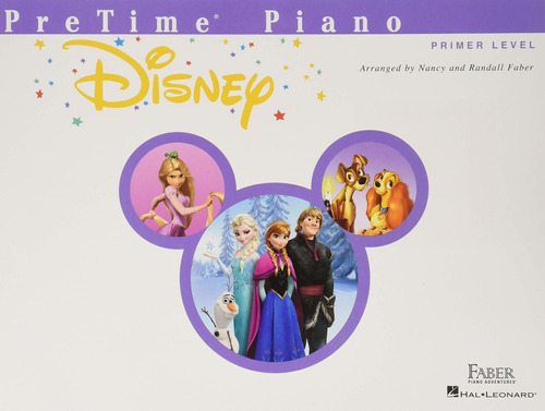 Pretime Piano : Disney, De Nancy Faber. Editorial Faber Piano Adventures, Tapa Blanda En Inglés, 2018