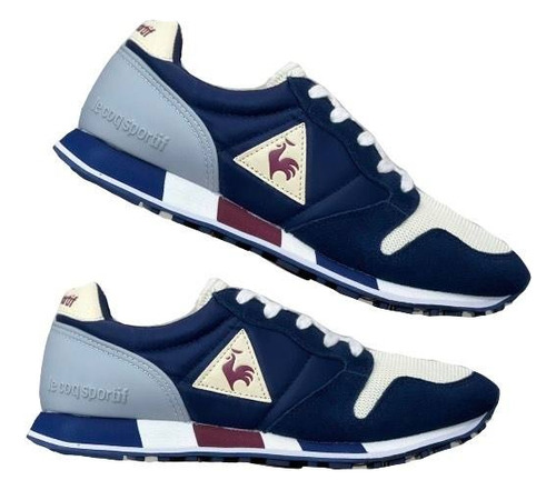 Tenis Para Hombre Color Azul Vino L Q S Original + Envio