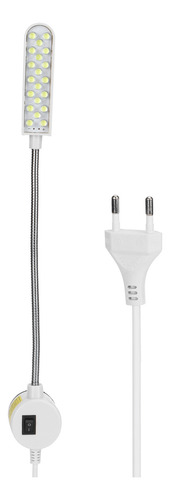 Máquina De Coser Led Con 20 Luces, Cuello De Cisne, Ahorro D