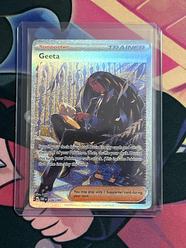 Pokemon Tcg Paquete Geeta Special Illustration Rare Y Ultra