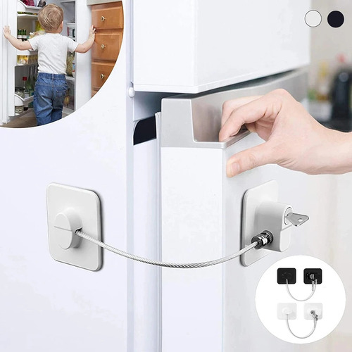 Cerraduras De Refrigerador For Cajones For Niños, 4 Piezas