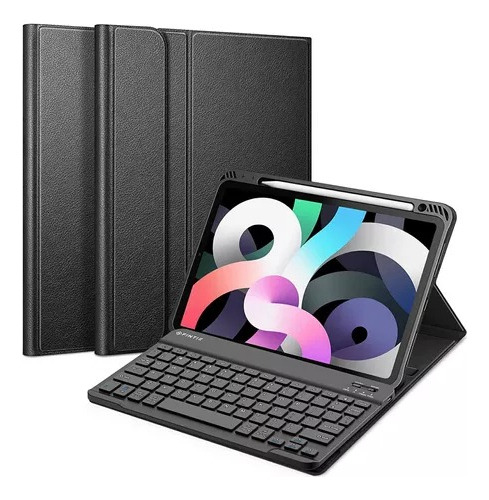 Funda Para Tablet iPad 10.9  10th 2022 Bluetooh Con Teclado