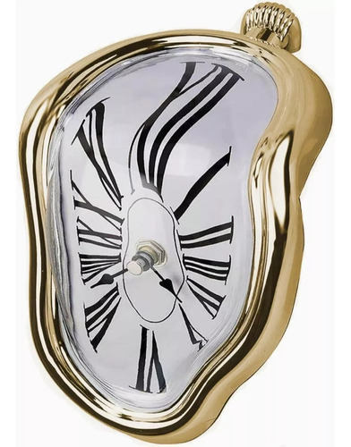 Reloj Derretido  (dali) Dorado