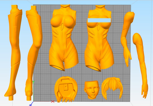 Evangelion Rei Y Asuka Wa Archivos Stl Para Impresión 3d