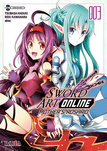 Manga Sword Art Online: Mothers's Rosario Tomo 3 Ivrea Arg