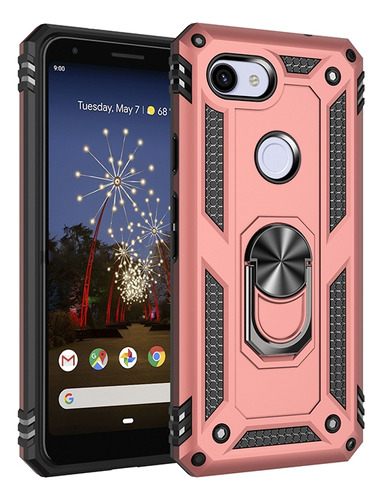 Funda De Tpu + Pc A Prueba De Golpes Para Google Pixel 3a