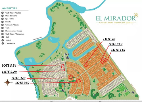 Lotes En Club De Campo Y Spa El Mirador. Único Country Con Spa Termal