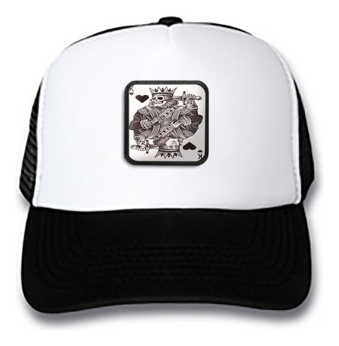 Gorra Gorro Trucker Poker Casino Rey Calav/hombre Pok6