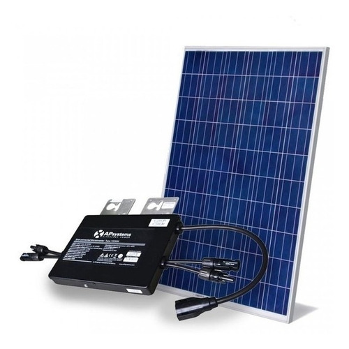 4 Modulo Placa Painel Solar 325w Microinversor Apsystems