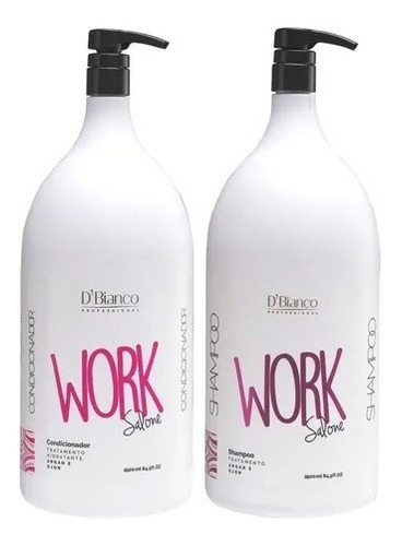 Kit Lavatório Dbianco Profissional 2,5l Shampoo Condicionado