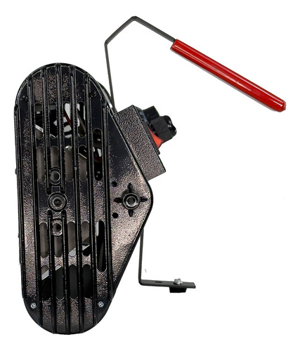 Lampara De Secado Infrarrojo Horneado Pintura Estructura Negro Pantalla Blanco