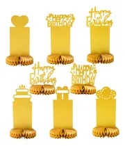 Comprar 8 Pzs Centros De Mesa Para Decoración De Fotos De Cumpleaños