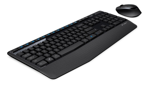 Kit Teclado Mouse Inalambrico Logitech Mk345 Multimedia 