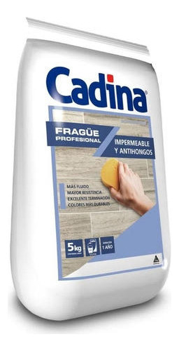 Frague Fluido Azul Murato 1kg Impermeable Antihongos Cadina