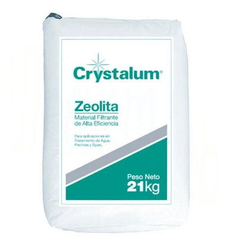 Zeolita Crystalum Saco 1 Pie3 (21kg) Ideal Para Filtros