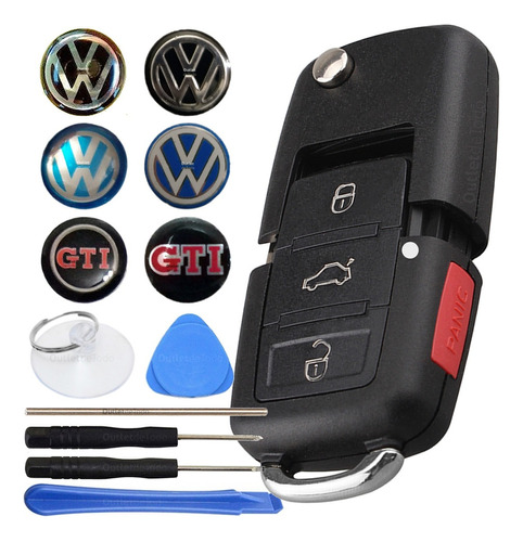 Carcasa Llave Control Vw Jetta Golf Gti Bora Beetle A4 Mk4