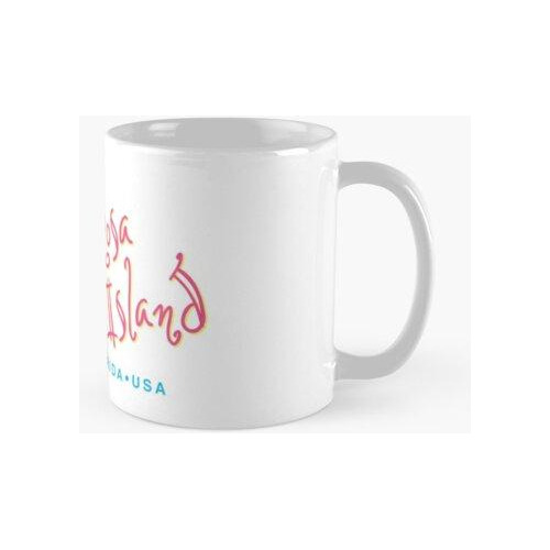 Taza Isla Santa Rosa Florida Calidad Premium