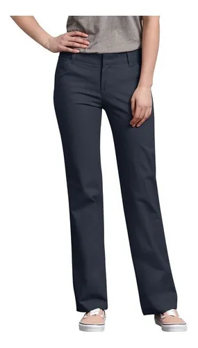 Pantalón corte recto mujer hot sale
