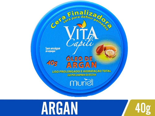 Cera Finalizadora Argan Vita Capili Muriel 40 Gr Wxz