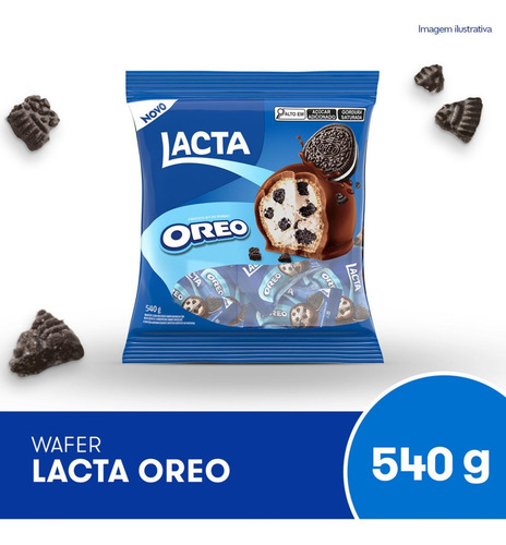 Bombons Oreo Lacta 540g