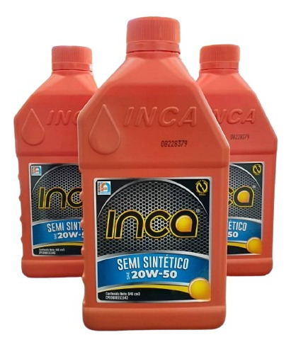 Aceite Semi Sintético 20w50 Inca