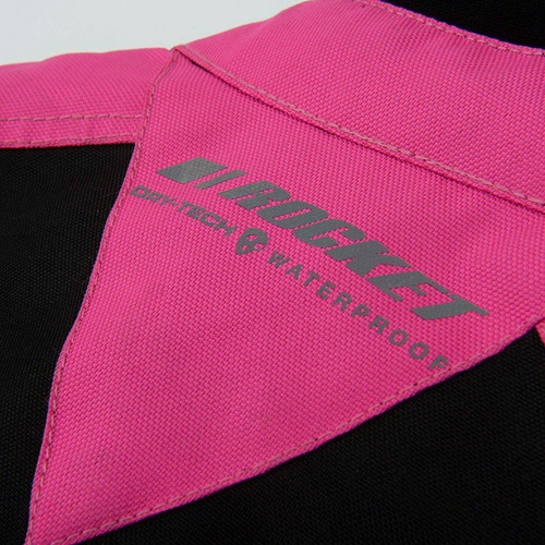 Imagen 8 de 9 de Chamarra Joe Rocket Victoria C.e. Rosa De Moto Para Dama