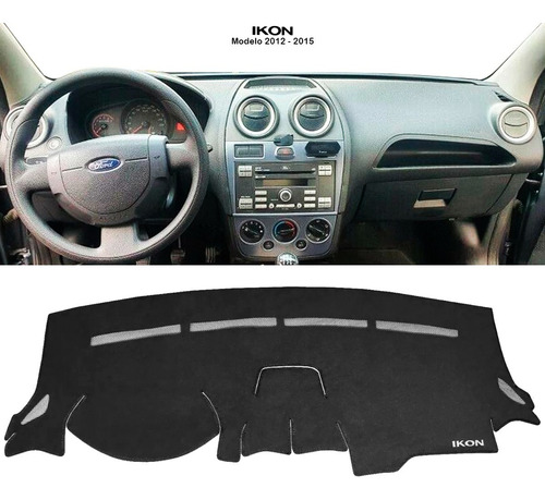 Cubretablero Bordado Ford Ikon Hatchback Modelo 2012 - 2015