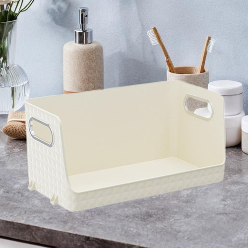 Organizador De Maquillaje, Contenedor De Tocador, Asas L