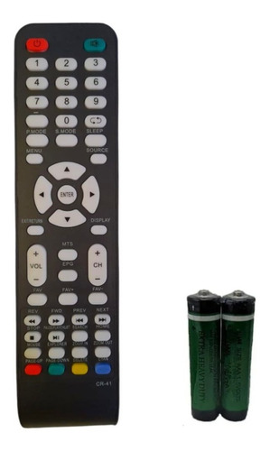 Control Para Tv Spectra Smartv Modelo Sptv3219sm + Pilas 