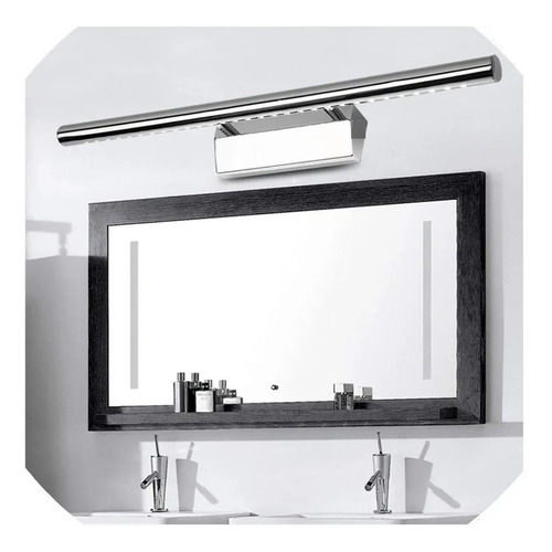 Barra Lámpara  Baño 56cm Led Artefacto 10w P/espejo