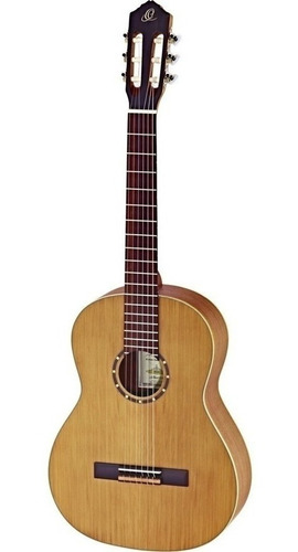Ortega R122l Guitarra Clasica Para Zurdo Escala 650 + Funda 