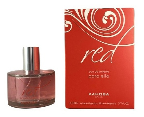 Perfume Kahoba Red 100ml Eau De Toilette Para Mujer