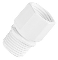 Aumento Curto Universal (1/2 E 3/4) Pvc Branco Herc