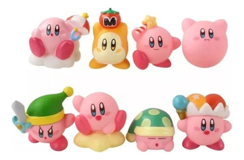 Kirby Gashapones Set X8