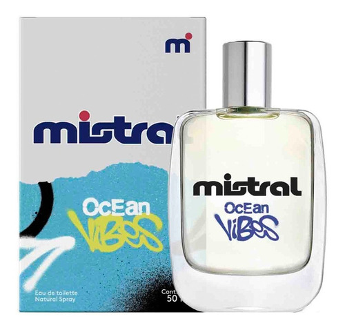 Perfume Mistral Ocean Vibes Edt 50ml Universo Binario