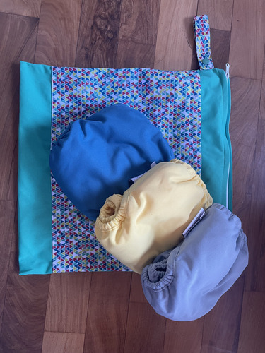 Wetbag De Pul Para Pañales Tela Pop In -origami Tela
