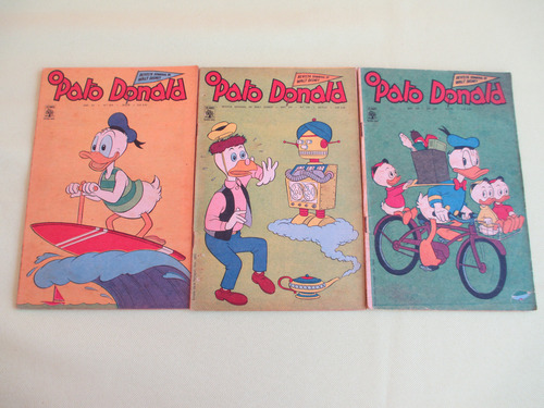 Pato Donald - Lote 25 Hqs Raras Editora Abril (Usado)