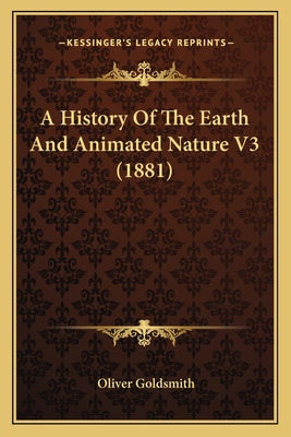 Libro A History Of The Earth And Animated Nature V3 (1881...