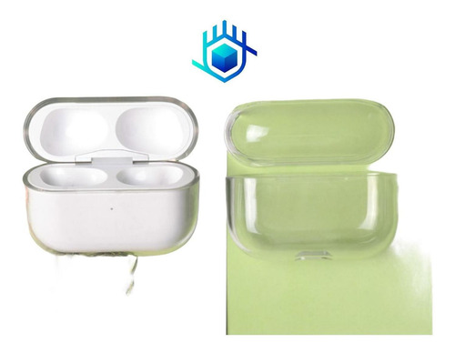 Imagen 4 de 10 de Funda Para AirPods Acrilico Protector Rigida Resistente Case