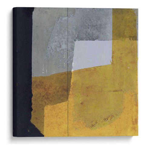 Canvas Lab Cuadro Negro Y Amarillo Iii 100x100, Thomas Brown