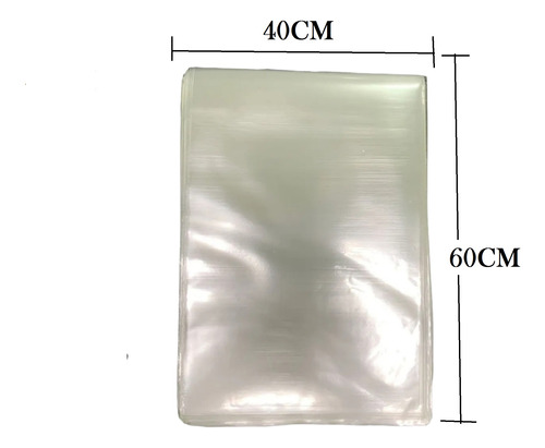 Saco Plastico Transparente Roupa Presente 40x60 60 Unidades