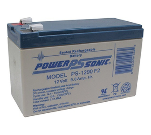 Ps 1290 Bateria Recargable 12v / 9ah Powersonic Term.f2