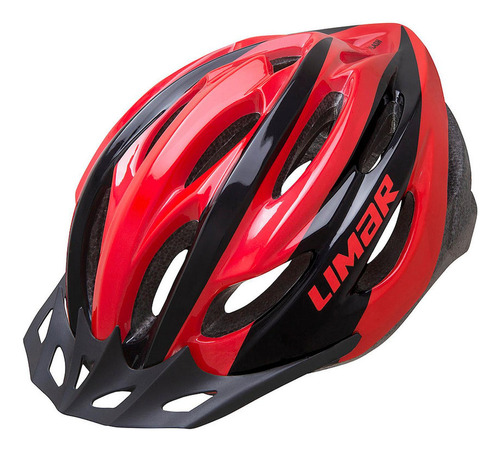 Casco Para Ciclismo Bicicleta Talla L 322 Rojo Limar